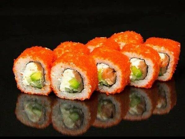 Калифорния лосось (10 шт.) Калифорния лосось (8 шт.)