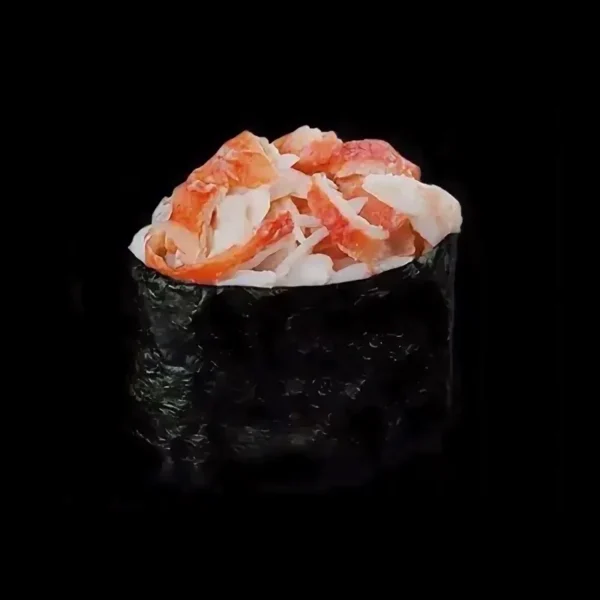 Гункан запеченный с крабом