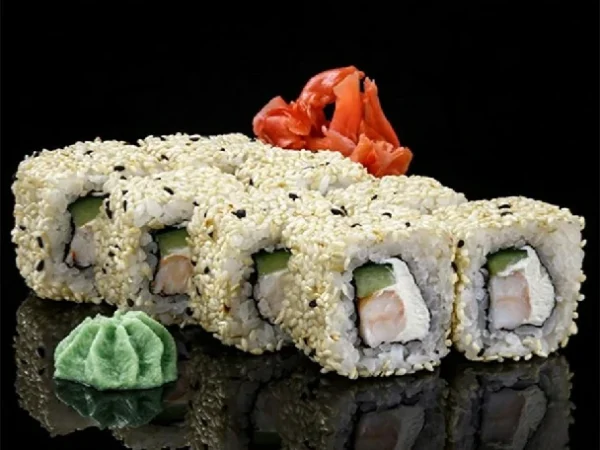 Эби калифорния с кунжутом (10 шт.)